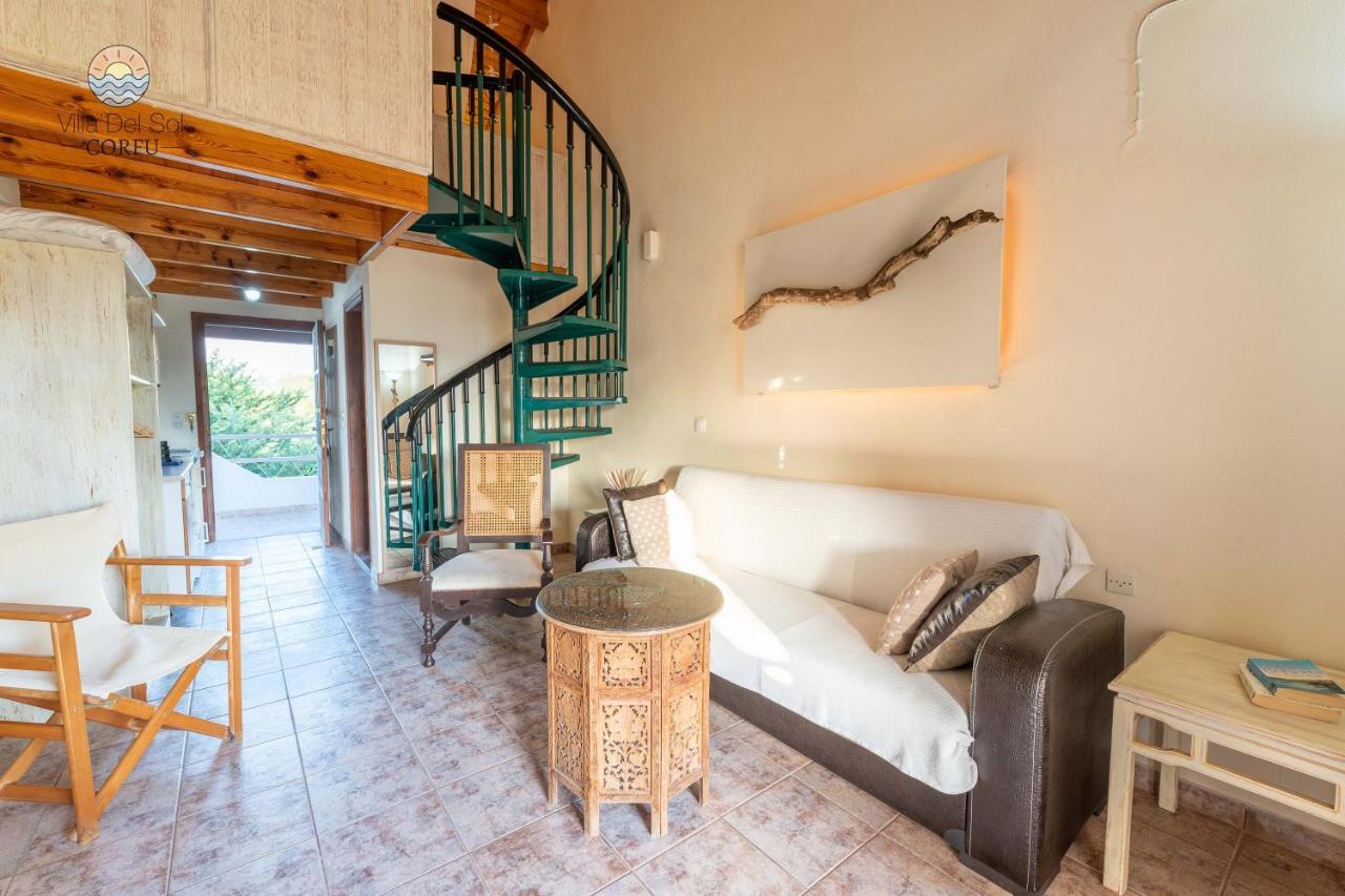 Villa Del Sol Corfu Sidárion 외부 사진