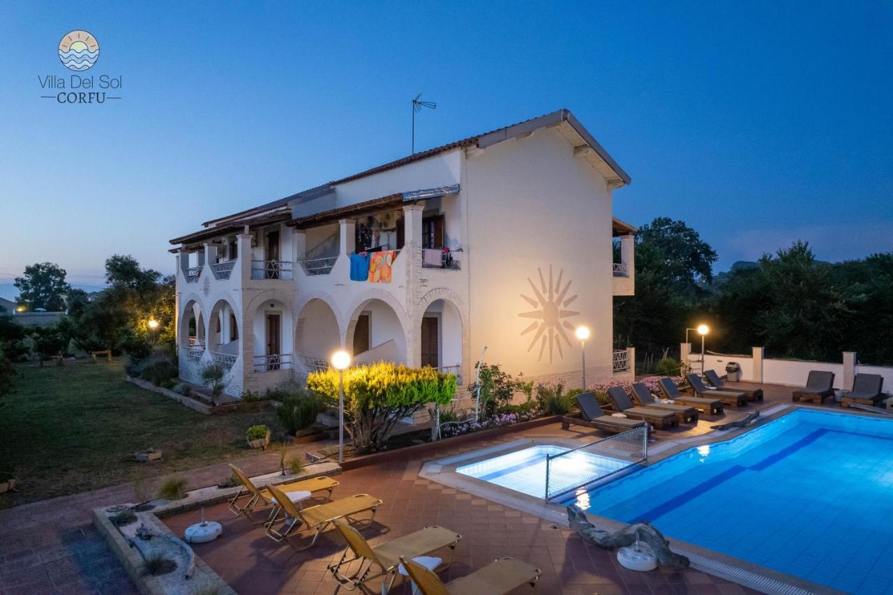 Villa Del Sol Corfu Sidárion 외부 사진
