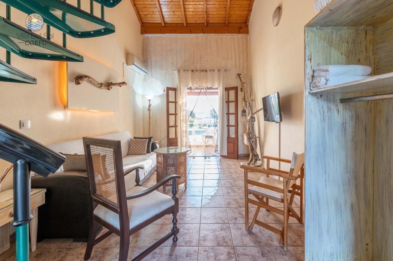 Villa Del Sol Corfu Sidárion 외부 사진