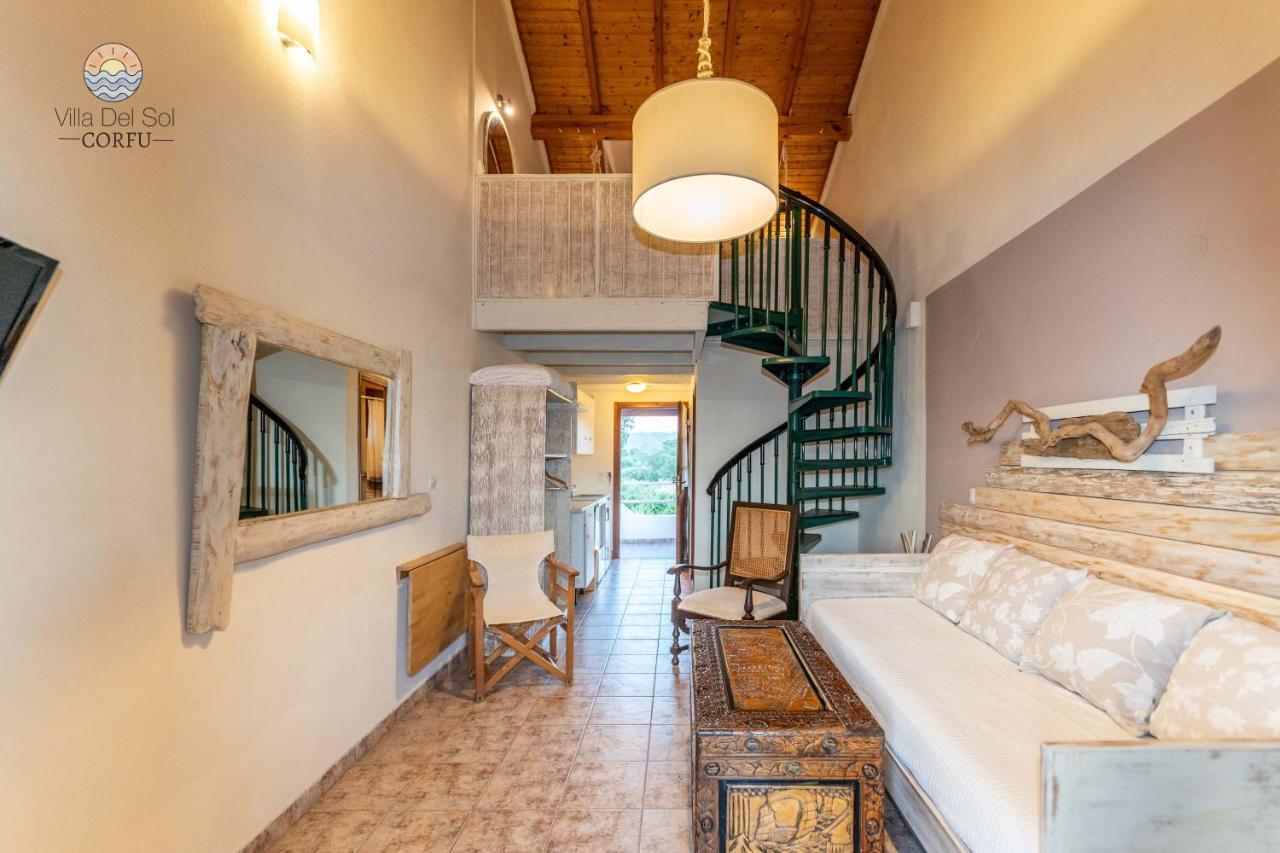 Villa Del Sol Corfu Sidárion 외부 사진