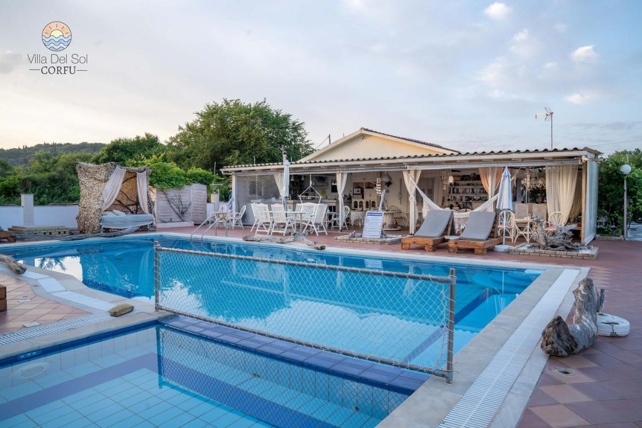 Villa Del Sol Corfu Sidárion 외부 사진