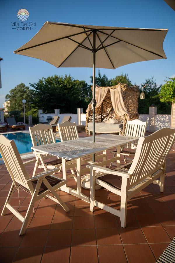 Villa Del Sol Corfu Sidárion 외부 사진