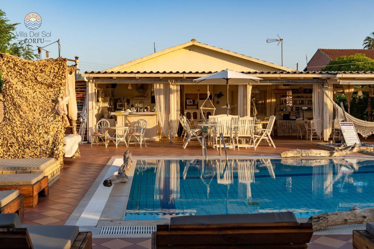 Villa Del Sol Corfu Sidárion 외부 사진